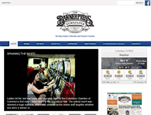 Tablet Screenshot of bannerpresspaper.com